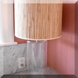 D17. Simon Pearce lamp. 